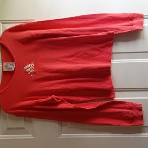 Women's Adidas Orange Top